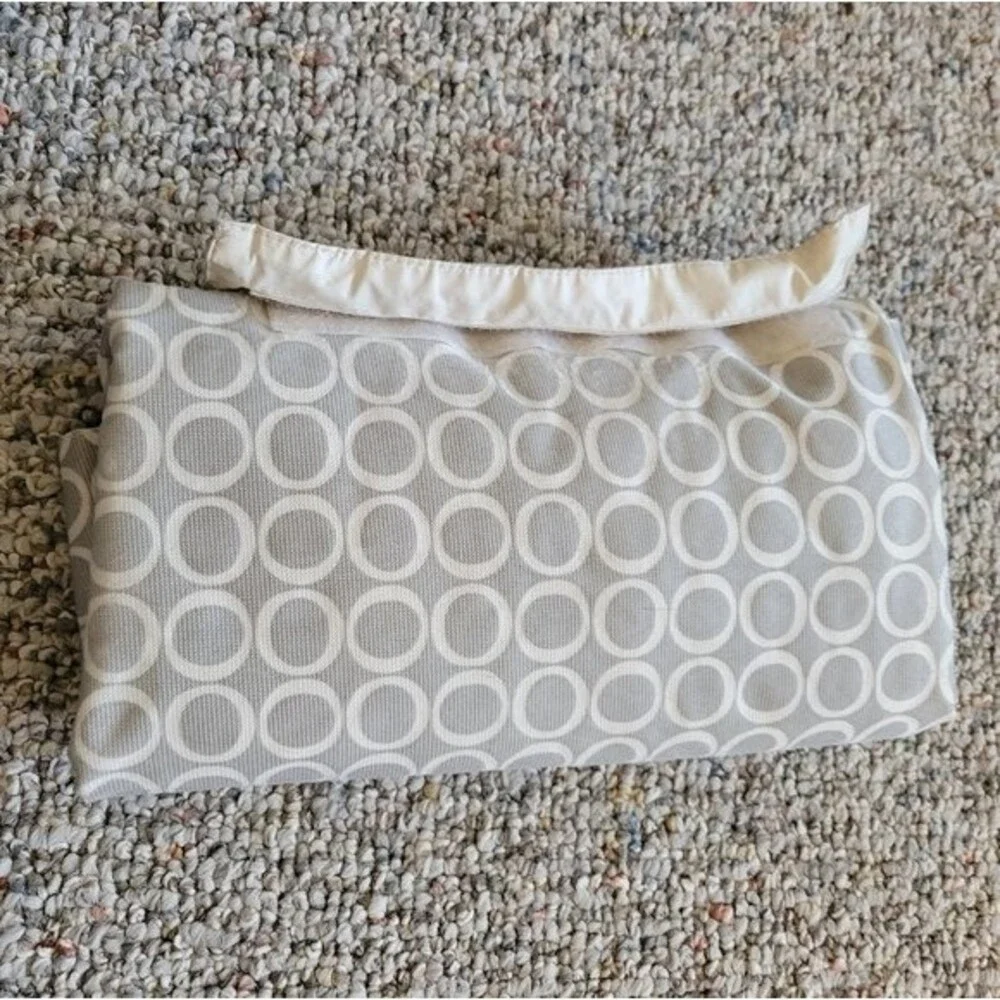 Smitten Baby Gray Diaper Changing Pad Neutral